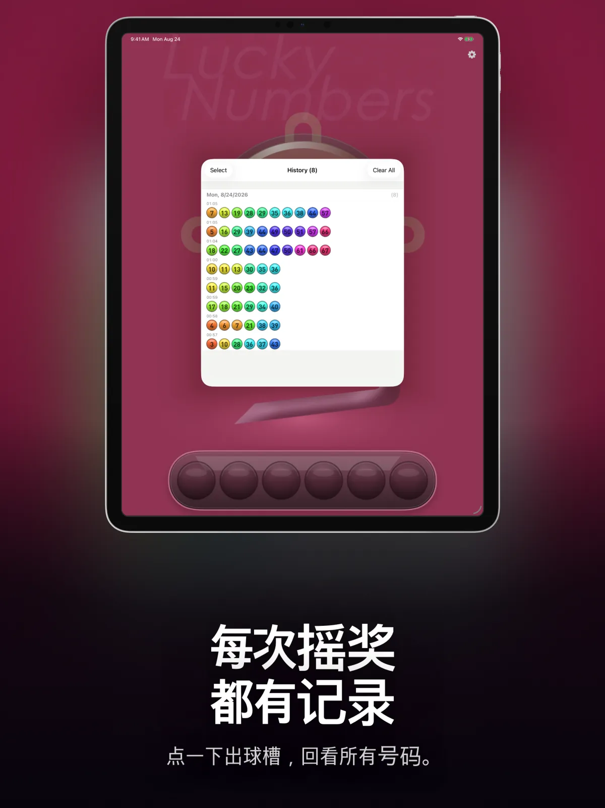 Lucky 7 Machines — iPad 6